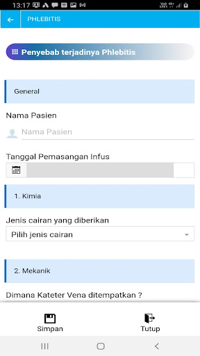 Android application Monfek Pait screenshort