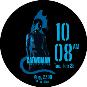 Captura 3 THE BATMAN Catwoman watch face android