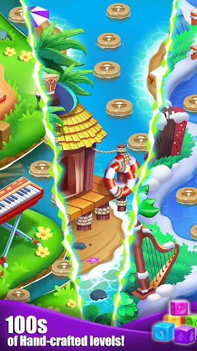 Android application Music Blast - Match-3 Puzzle screenshort