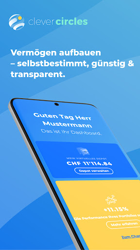 Android application clevercircles screenshort