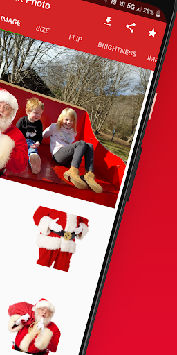 Santa Christmas Photo Editor Screen 2