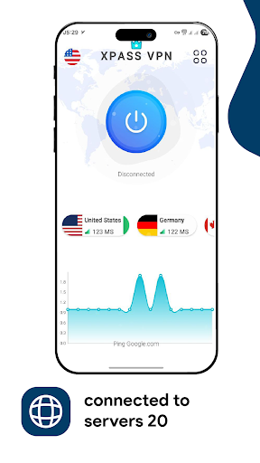 xpass vpn- فیلتر شکن قوی screenshot 4