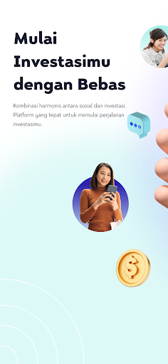 Android application Bebas - Social Investing App screenshort