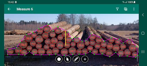 Android application Fosize screenshort