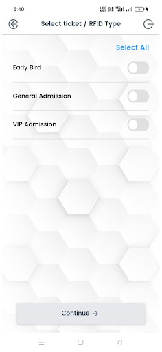 TG LIVE SCAN Screen 3