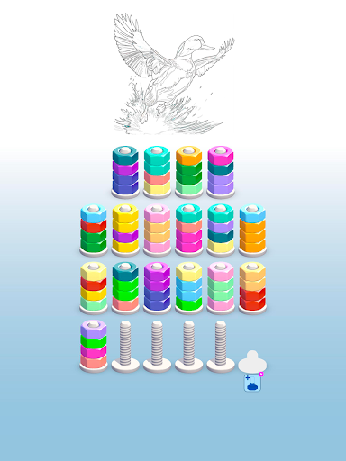 Sort Paint: Nuts Sort Puzzle screenshot 9