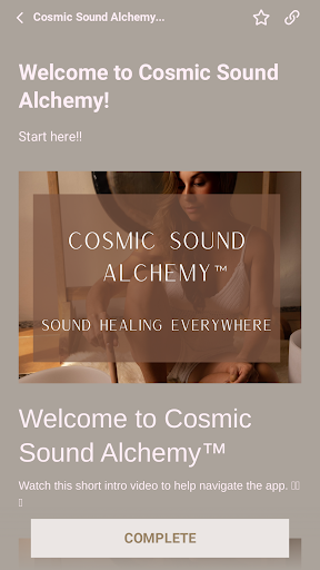 Cosmic Vibrations Screen 2