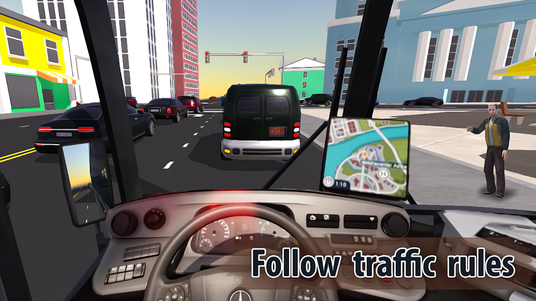 City Bus Driver 2 : Legend 4.3 APK + Mod (Unlimited money) for Android