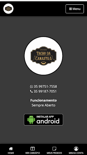 Android application Tacho da Canastra screenshort