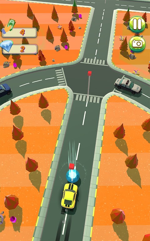 トラフィック 道路 走る パニック レーサー ゲームのおすすめ画像1