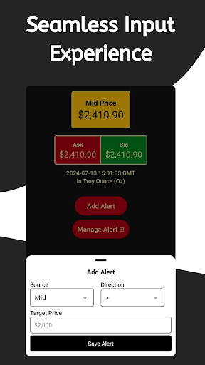 Gold Price Alert - Track Price Screenshot 4 - AppWisp.com