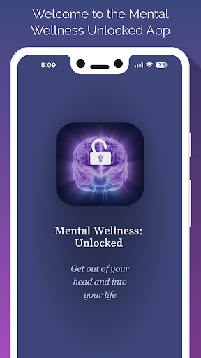 Android application Mental Wellness Unlocked screenshort