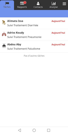 RCOM (Relais Communautaire) Screen 3