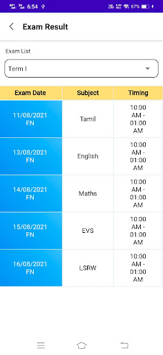 Schoolec ( Parent ) Screen 3