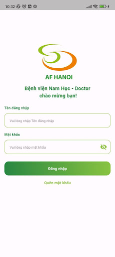 Android application Nam Học - Doctor screenshort