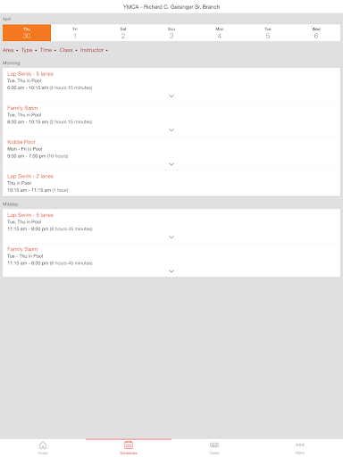 YMCA Treasure Coast Screenshot