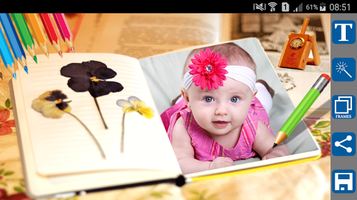 Android application Book Photo Frames screenshort