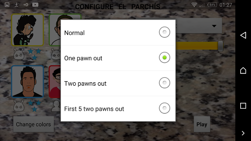 parchisi normas screenshot 1