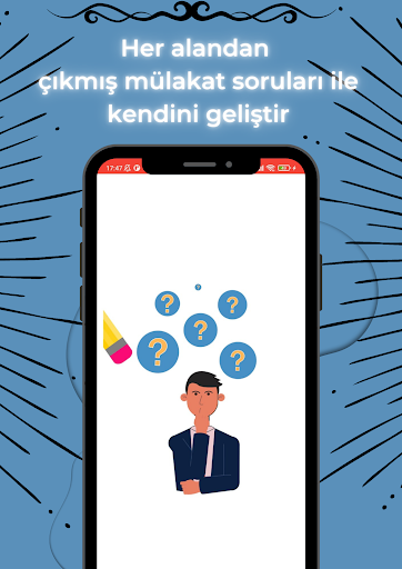 Android application Mülakatım screenshort