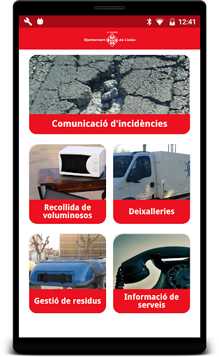 Android application Appunta - Ajuntament de Lleida screenshort