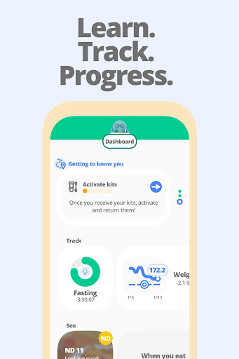 Digbi health Screen 2