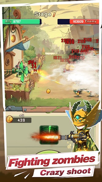 Zombies Gun - War Of Plants Ev banner