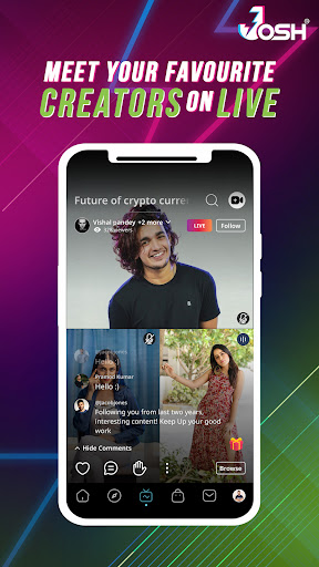 Josh: Indian Short Videos App Apk3