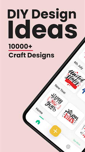 Android application Cut Files, Monograms, Fonts screenshort
