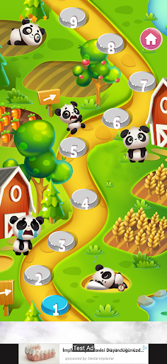 Jelly Panda Match Screen 2
