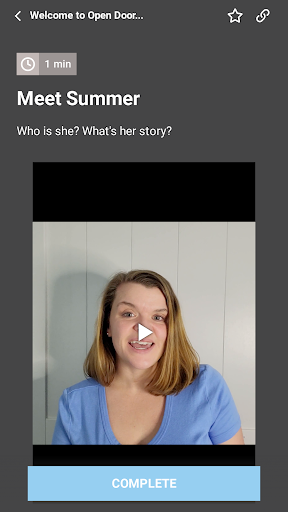 Open Doors Screen 2