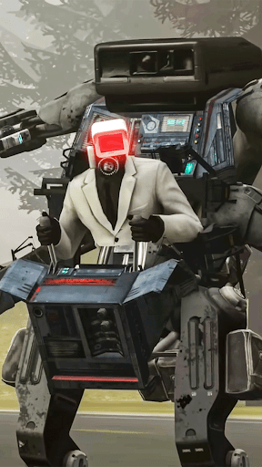 Scary Skibid Toilet Monster