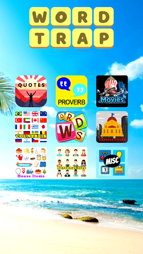Android application Word Trap screenshort
