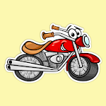 Cover Image of Скачать Bike Sticker For Whatsapp 7.0 APK