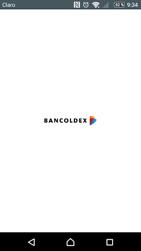 Android application Token Movil Bancoldex screenshort