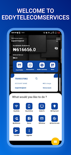 Android application Eddytelecomservices screenshort