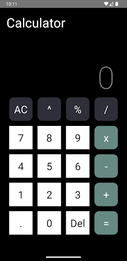 Android application Mag Calculator screenshort