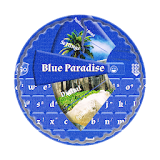 Blue Paradise GO Keyboard icon