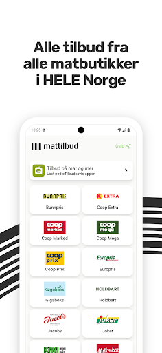Android application Mattilbud screenshort