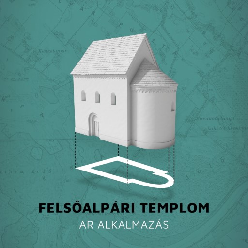 Alpári templom AR logo