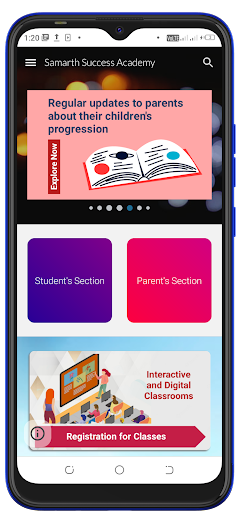 Samarth Success Academy Screen 3