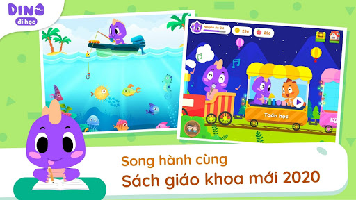 Dino Đi học Screen 2