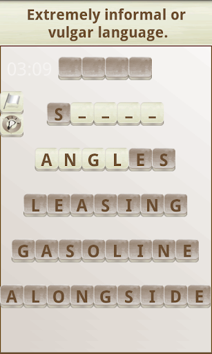 Word Scramble Screen 3