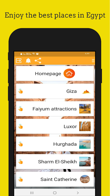 Tourist places in Egypt - 9.8 - (Android)