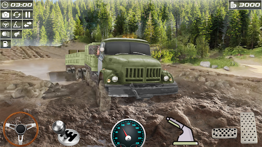 軍用トラック シミュレーター ゲーム