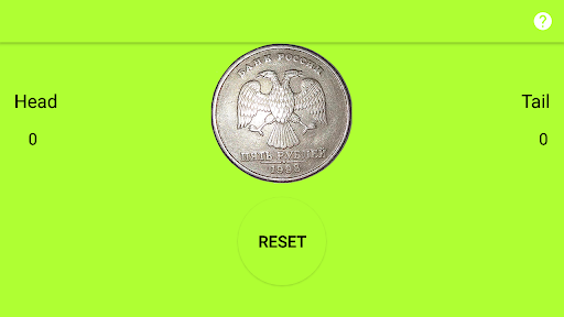 Heads or tails Screen 2