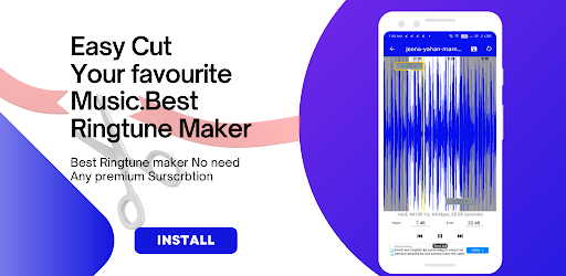 Android application Mp3 Cutter - Ringtune Maker screenshort