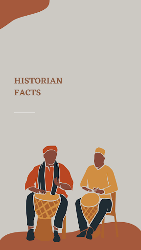 Android application Historian Facts screenshort
