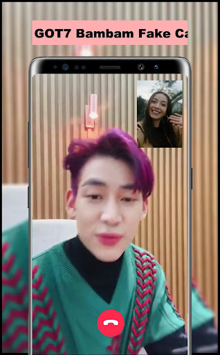 GOT7 Bambam Fake Call Screen 2