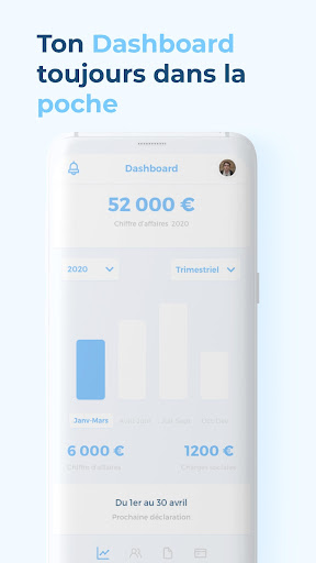 Android application Freebe.me, l'assistant personn screenshort