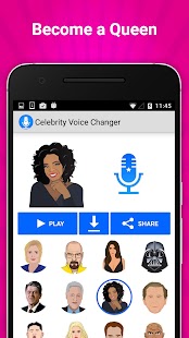 Celebrity Voice Changer Lite Screenshot